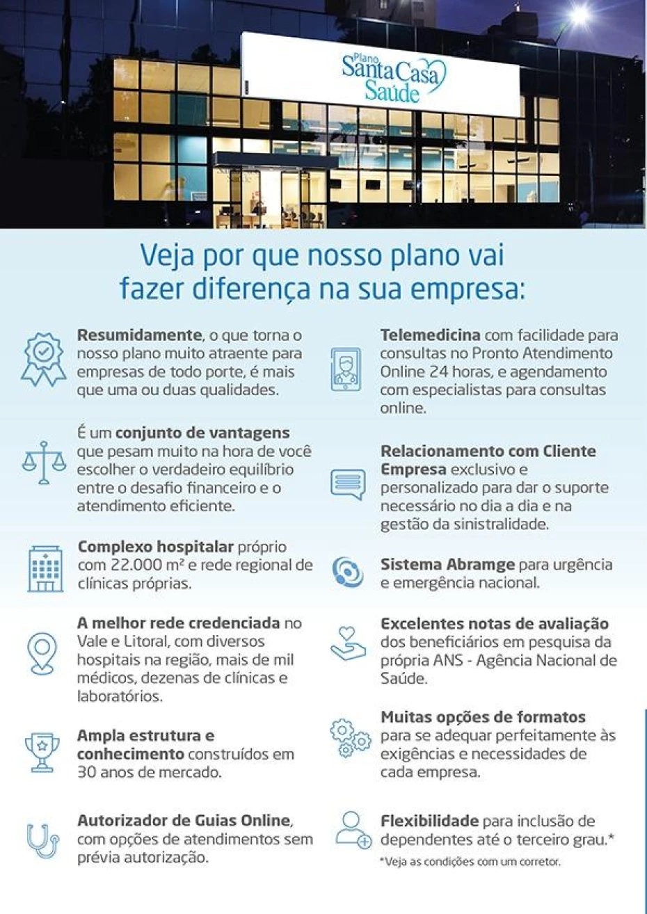 Foto 18:  — Plano Santa Casa Saúde Marcos Costa